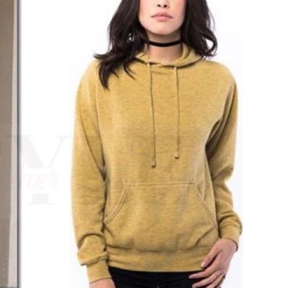 Suburban Riot Tops - NEW Suburban Riot Griffith Hoodie Mustard Yellow Suburban Riot Tops - NEW Suburban Riot Griffith Hoodie Mustard Yellow